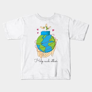 Help Each Other Kids T-Shirt